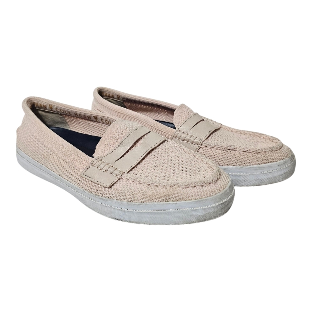 Cole Haan Shoes Womens 8 Pinch Maine Classic Penny Loafers W11559 Light Pink